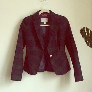 Banana Republic plaid blazer. Never worn.